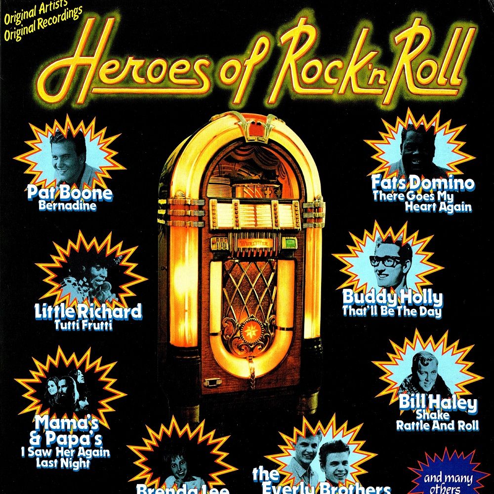 various - heroes of rock ´n roll (front)
