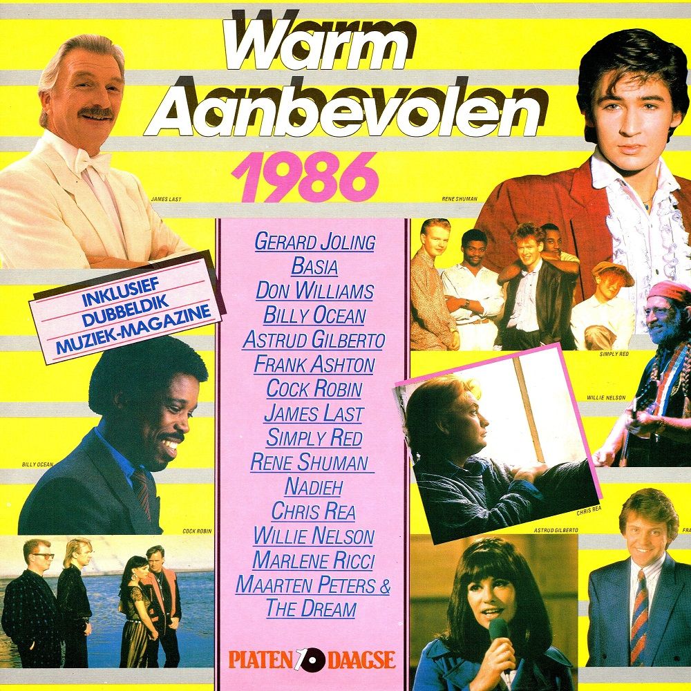 various - warm aanbevolen 1986 (front)