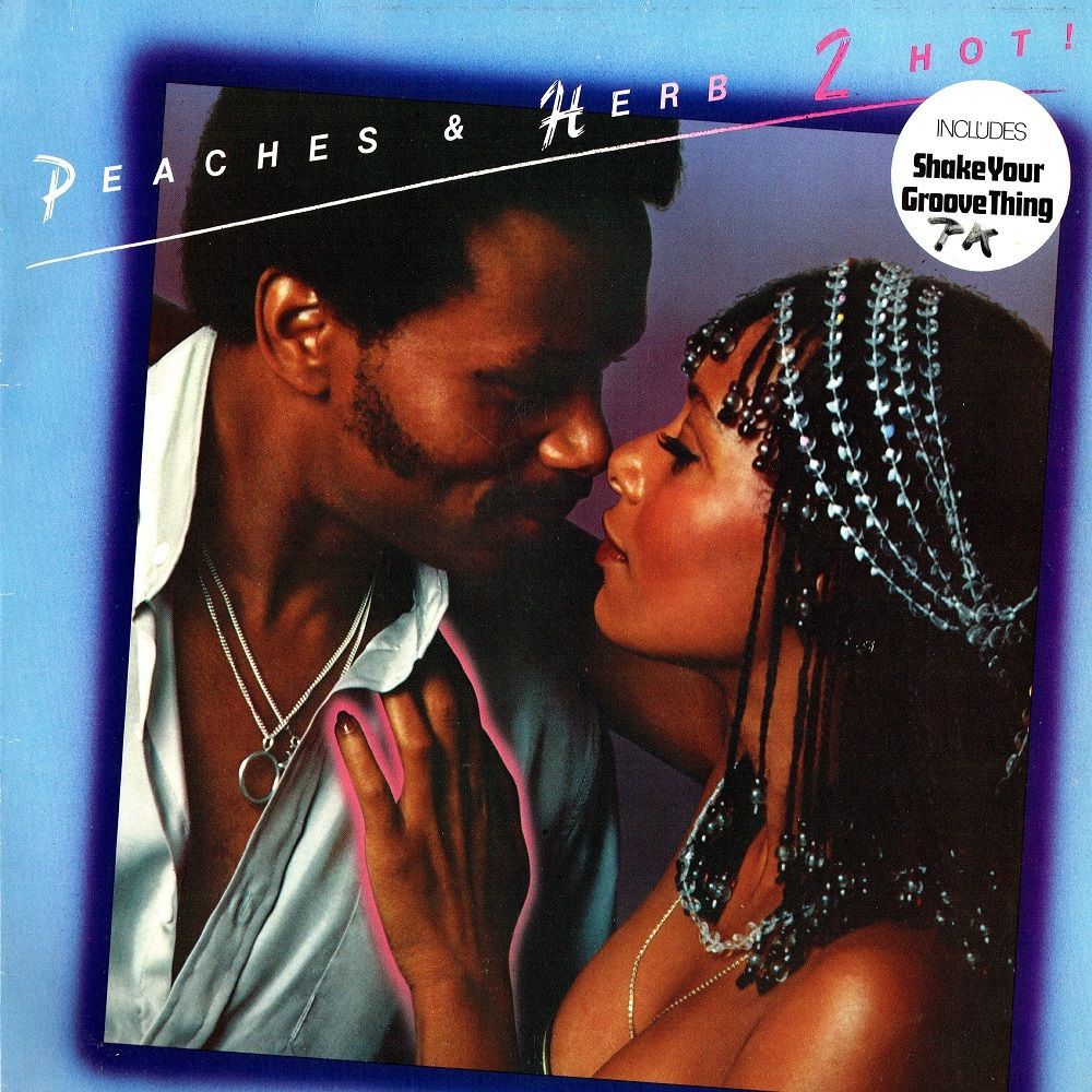 Peaches & Herb 2 Hot! (LP) Ad Vinyl
