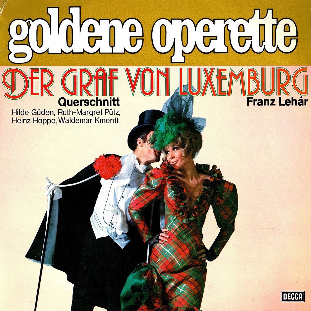 Various Der Graf Von Luxemburg (Querschnitt) (LP) Ad Vinyl