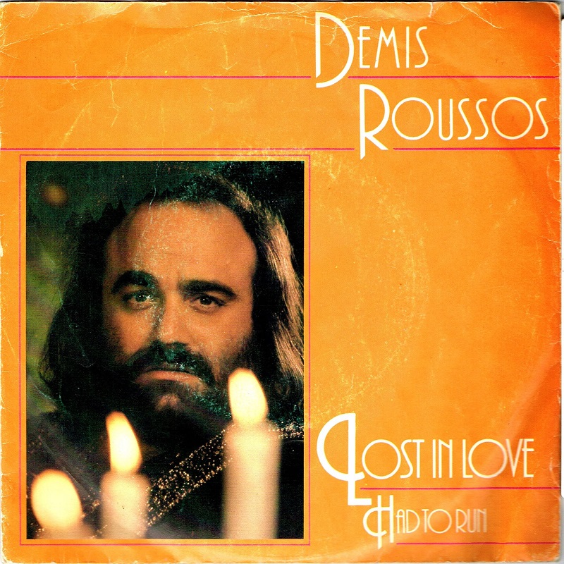 Roussos, Demis Lost In Love (single) Ad Vinyl Roussos, Demis Lost In Love (single) Ad Vinyl