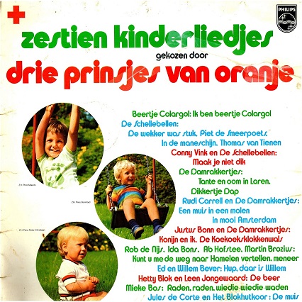 various - zestien kinderliedjes door drie prinsjes van oranje